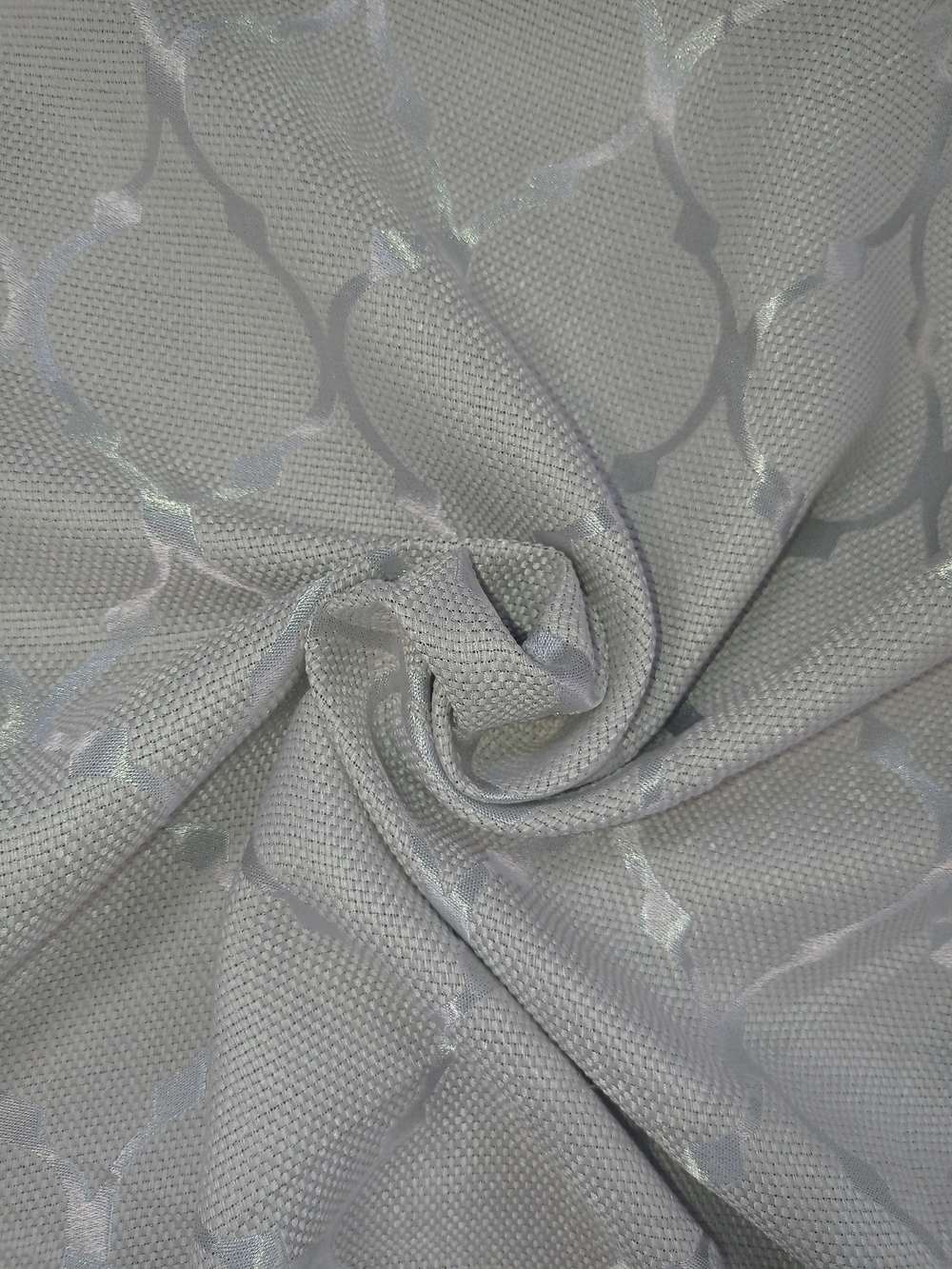 Портьера Рогожка Жаккард D-B20031 1 бех