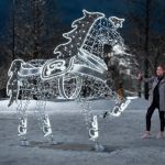 Светодиодная фигура "Лошадь"