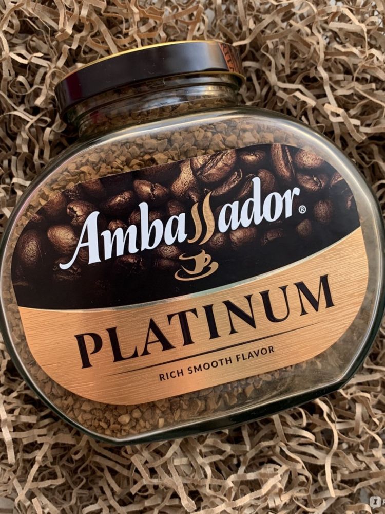 Кофе растворимый Ambassador Platinum 190 г 3 шт