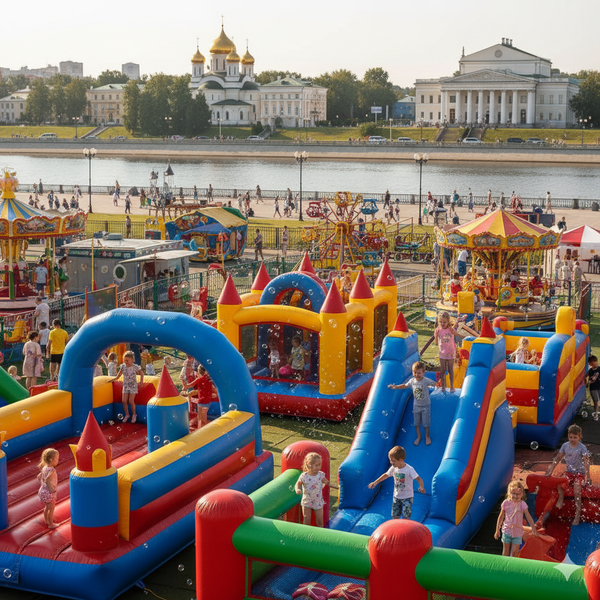 Надувной батут купить в Тамбове – БатутМастер Надувной батут купить в Тамбове – БатутМастер