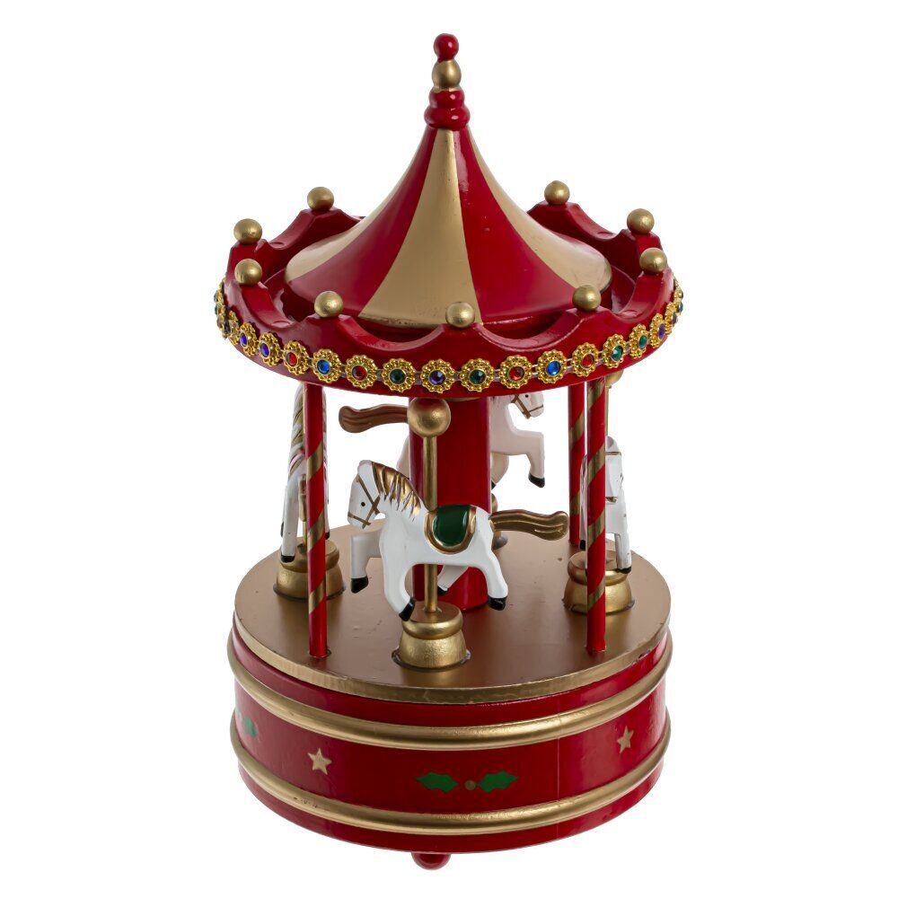 GAEM Фигурка декоративная музыкальная "Карусель", L13 W13 H23 см
