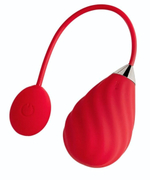 Красное виброяйцо Magic Motion Sundae (Цвет: красный)