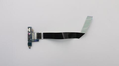 Плата USB, Audio, Card reader (sub board) для ноутбка Lenovo Z510, с шлейфом (90004468), оригинал