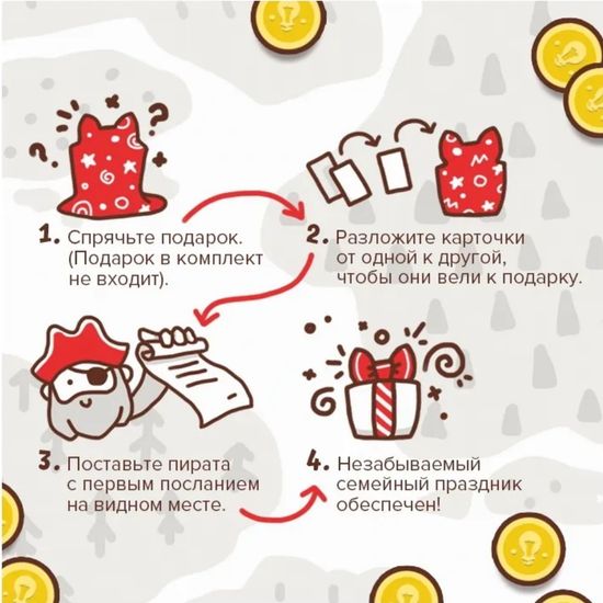 Настольная игра Квестик пиратский. Джек