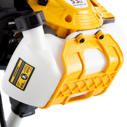 Триммер бензиновый DTL-33, 33 см3, неразъемная штанга Denzel