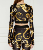 Блузка Versace Jeans Couture - черный(77HAH218JS360)