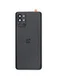 Задняя крышка для OnePlus 9R черная (Carbon Black) со стеклом камеры
