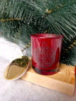 Свеча ароматическая ручной работы. Апельсин и чёрный перец