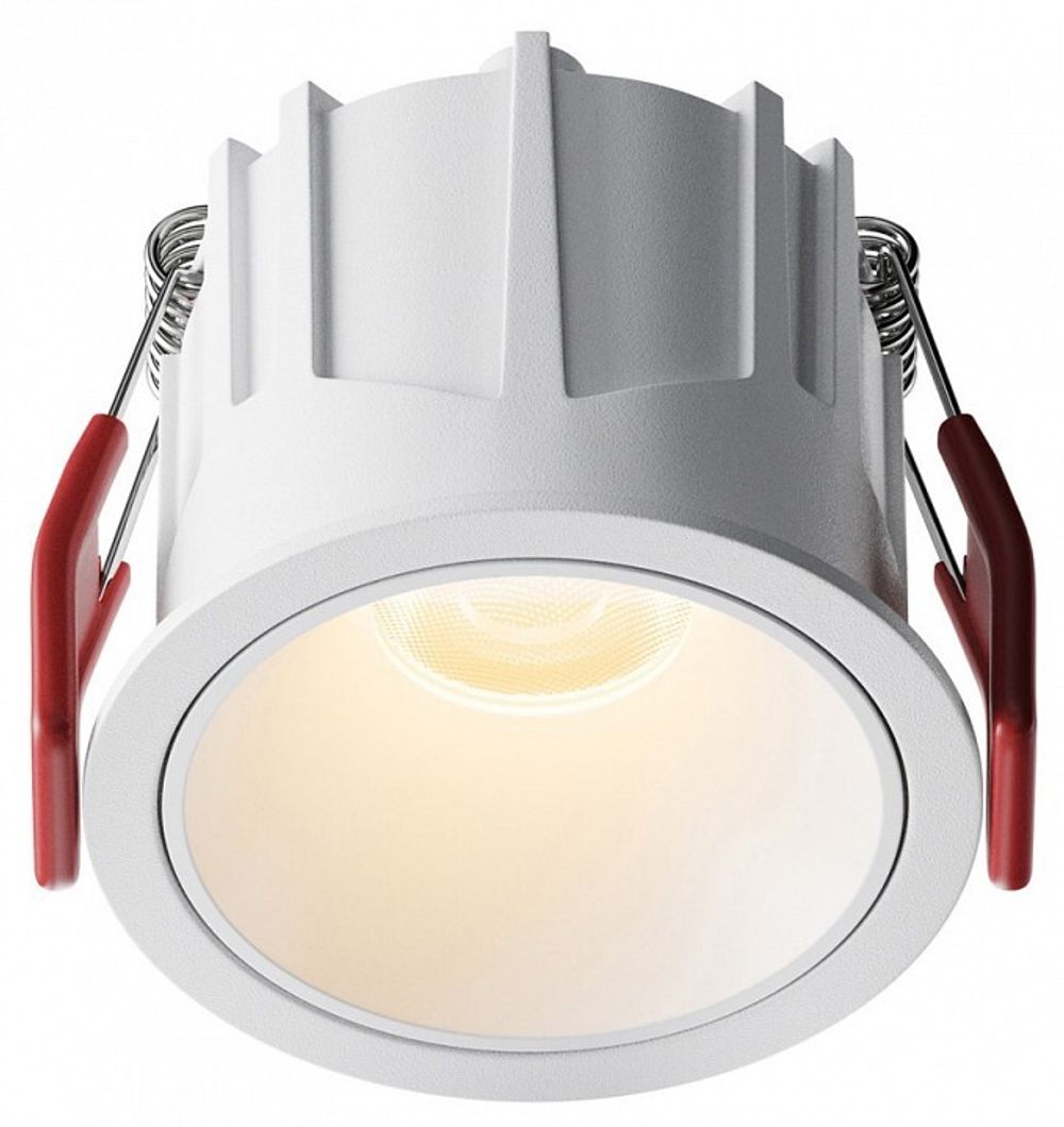 Встраиваемый светильник Maytoni Alfa LED DL043-01-10W2.7K-RD-W