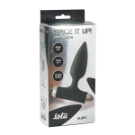 Анальный стимулятор 11см с вибрацией Lola Games Spice it up New Edition Glory Black 8015-01lola