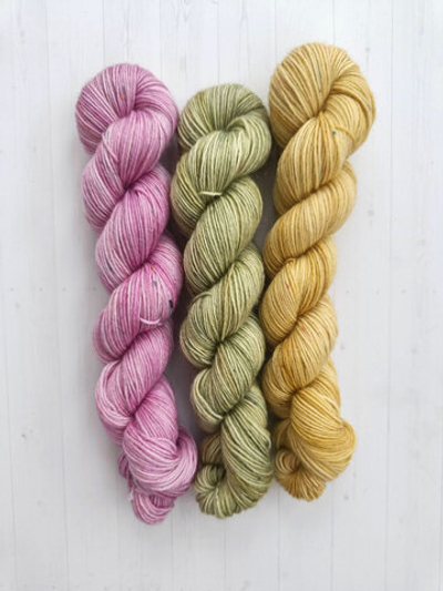 Набор №6 - 3 шт. по 50 гр (розовый, светло-зеленый, горчица)