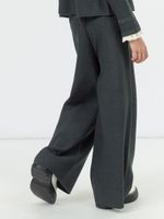 Брюки широкие для девочки AT991 темно-серый