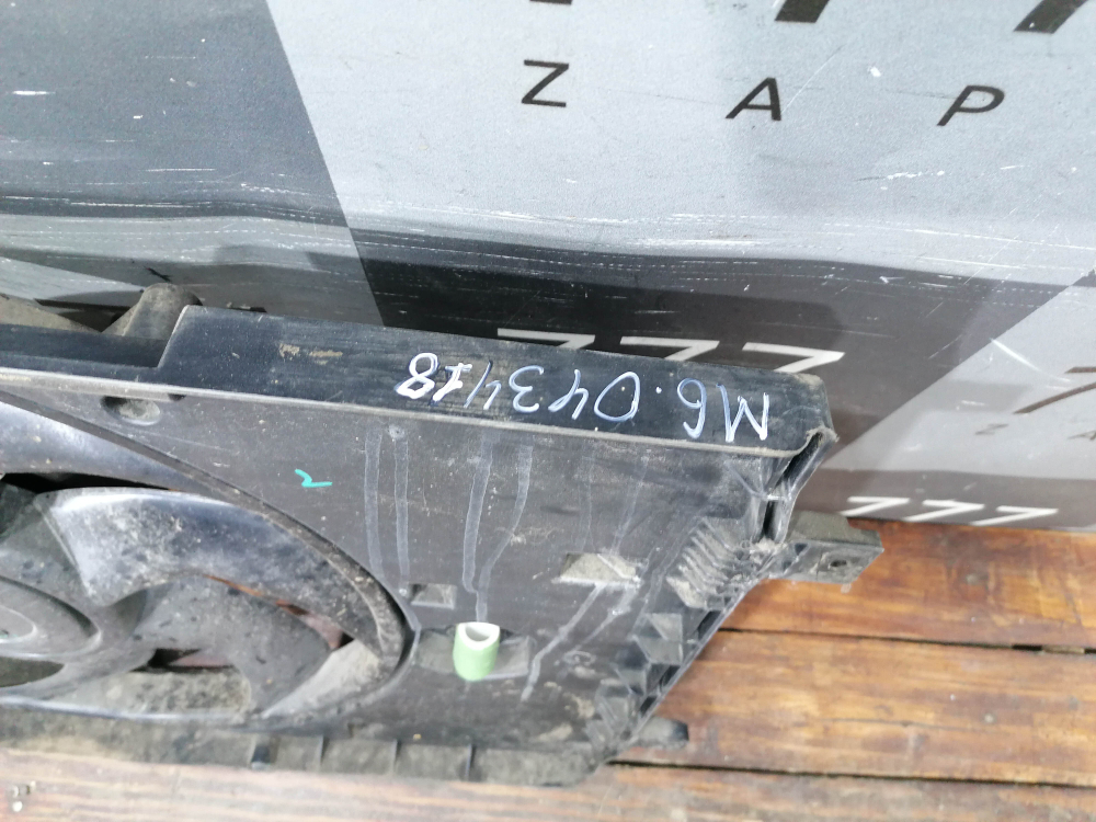 Диффузор с вентилятором Haval M6 2 21-нв Б/У Оригинал 1308100XKY9AA