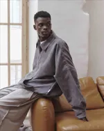 Купить Куртка One Two Zip-Up Shirt Jacket Lava Smoke серая Куртка One Two Zip-Up Shirt Jacket Lava Smoke серая