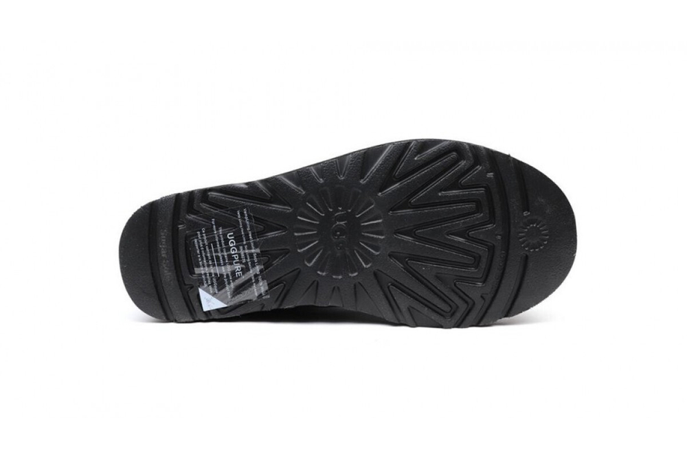 UGG Bailey Zip Mini Black Metallic