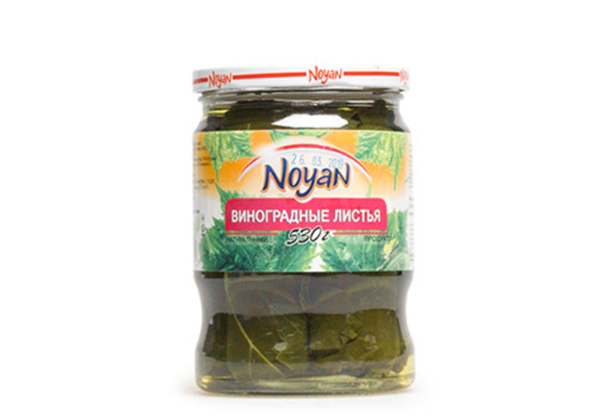 Виноградные листья Noyan, 530г