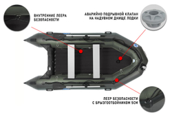 Лодка ПВХ STORMLINE Heavy Duty Air Lite 500 (2024)