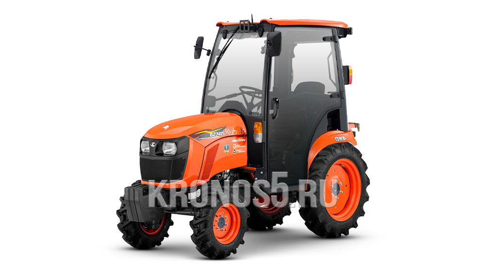 Трактор Kubota | Кубота B2741SС 9+3 (Kubota India) STD agri 7.00-12 / 8.3-20 (с ПСМ)