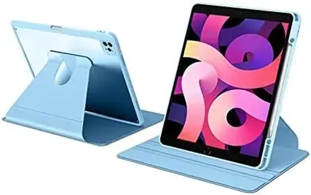 Чехол-книжка WIWU Waltz Rotative Case для Apple iPad Pro 11" (2020-2021) (полиуретан с подставкой) (голубой)