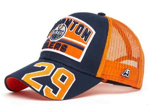 Бейсболка Edmonton Oilers №29 Бейсболка Edmonton Oilers №29