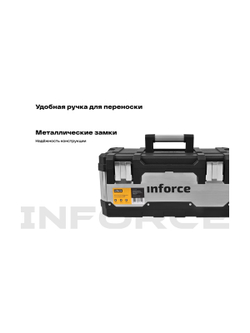 Металлопластиковый ящик для инструментов 20 Inforce 06-20-08
