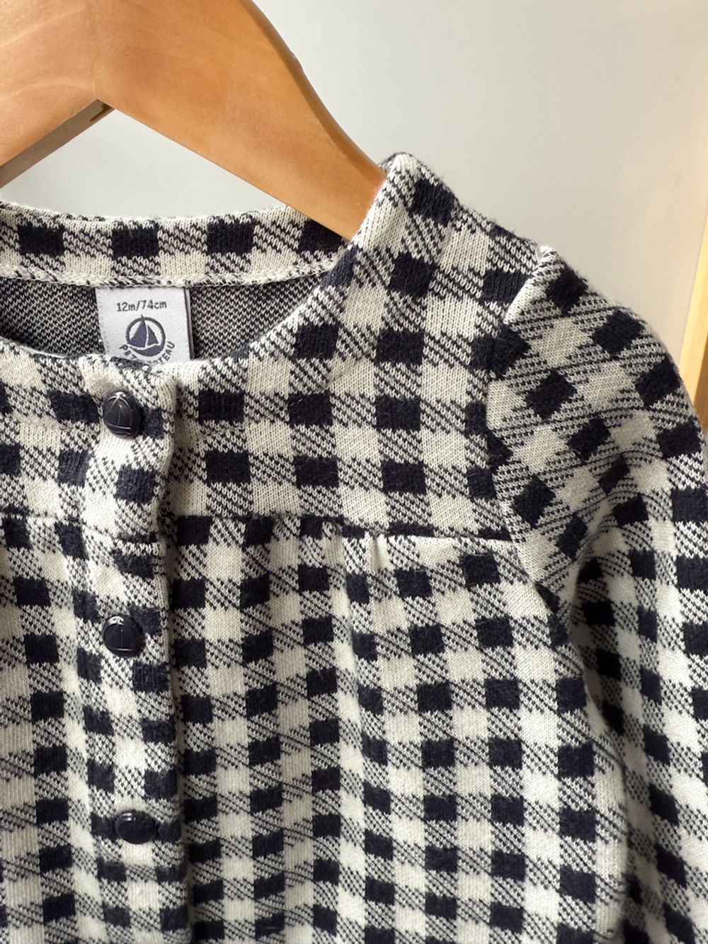 Хлопковый кардиган Petit Bateau, 74