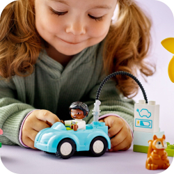 LEGO DUPLO Town — Ветряная турбина и электромобиль (10985) / артикул   10985  / GTIN 5702017416991