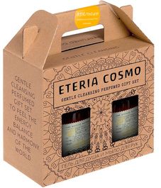 Апельсин, набор гель для душа и мыло для рук, Eteria cosmo