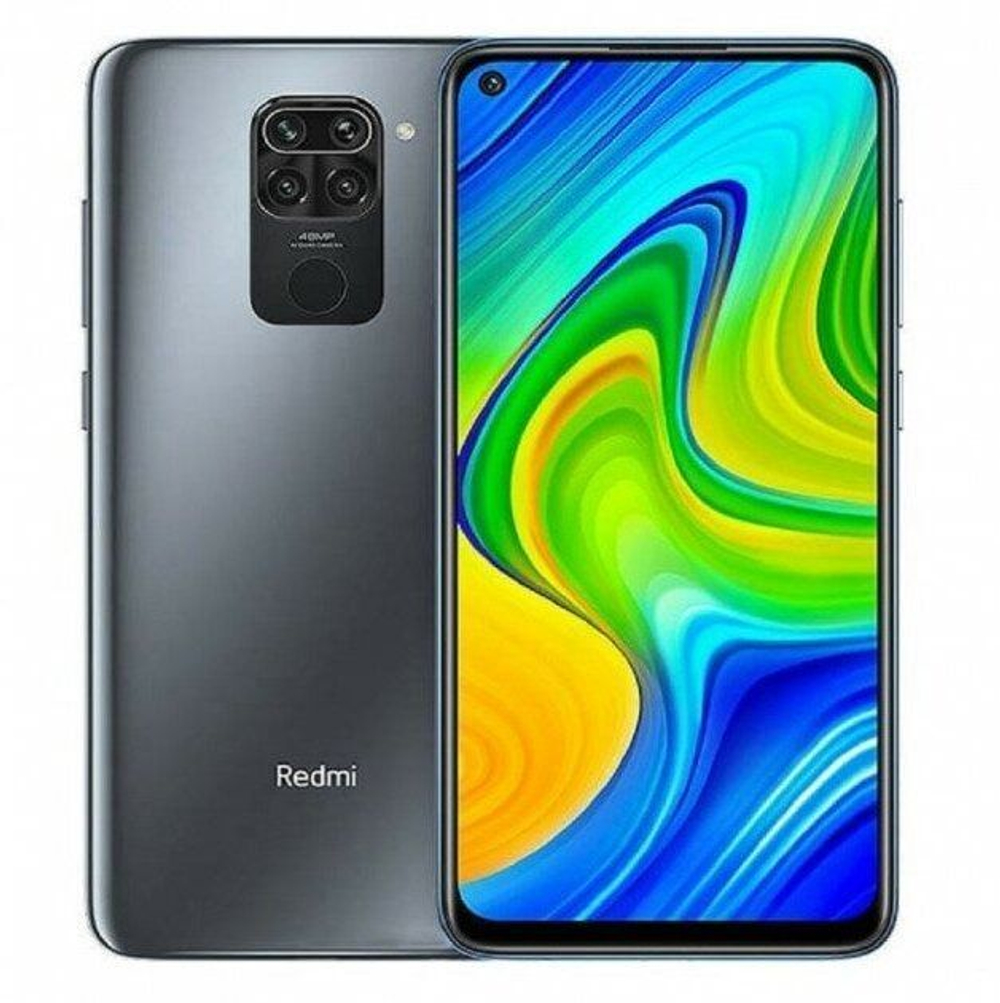 Смартфон Xiaomi Redmi Note 9 3/64 ГБ RU, Dual nano SIM, Белый