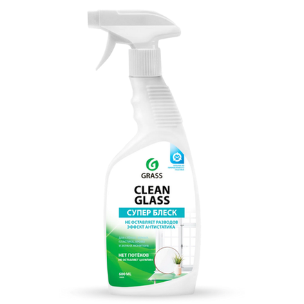 Средство для стекол/зеркал Clean Glass Супер блеск 600 мл