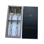 Набор приборов для салата Roses Blue, 2 шт