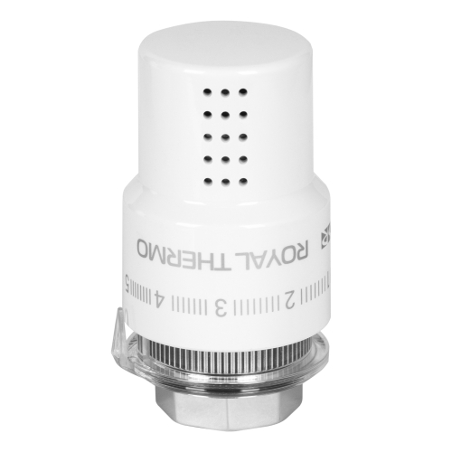 Термоголовка жидкостная Royal Thermo Design М30х1,5 (белый) RTO 07.0009