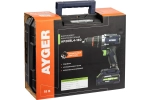 Аккумуляторный бесщеточный ударный шуруповерт AYGER AP20BL4-160