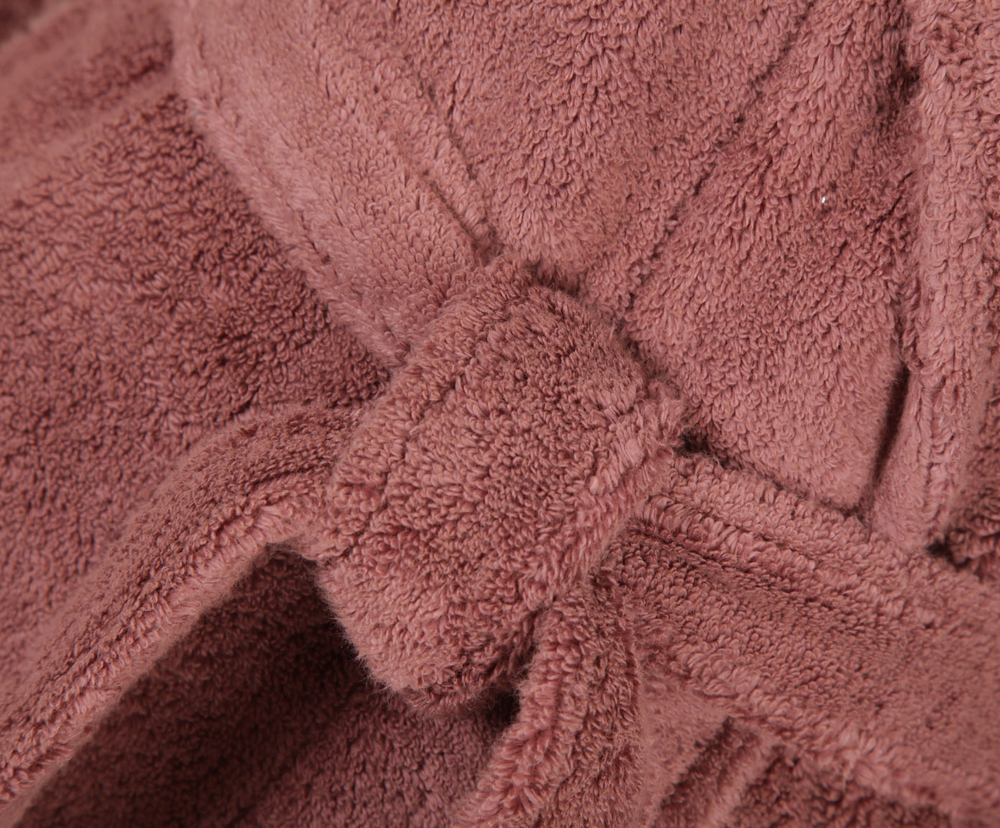 Элитный халат махровый Hanim&Sultan бордовый от Hamam