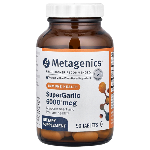 Metagenics, SuperGarlic 6000®, 90 таблеток