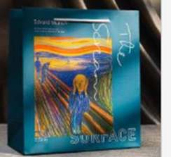 Hədiyyə paketi\ подарочный пакет \  gift bag Edvard Munch
