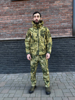Тактический демисезонный костюм / softshell / мох