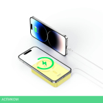 Портативное зарядное устройство Baseus MagPro Lemon Yellow (P10064101Y23-00)