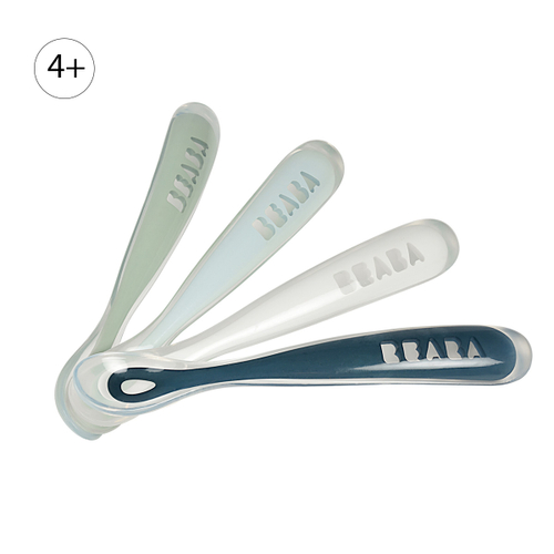 Набор силиконовых ложек для первого прикорма BEABA 4 шт