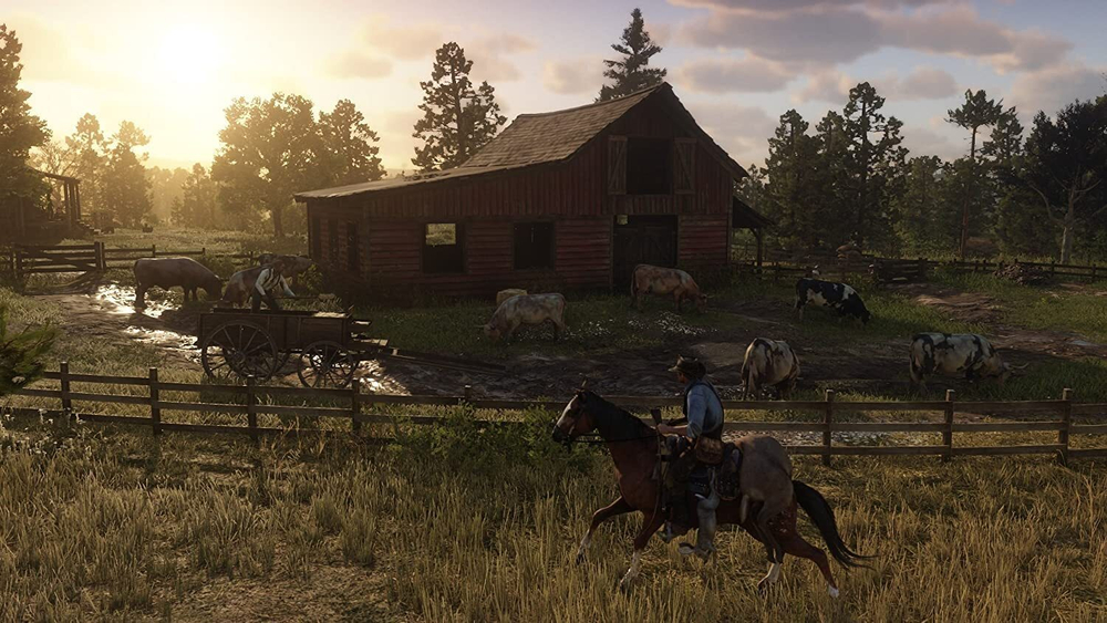 Игра Red Dead Redemption II (2) (Русская версия) для PlayStation 4