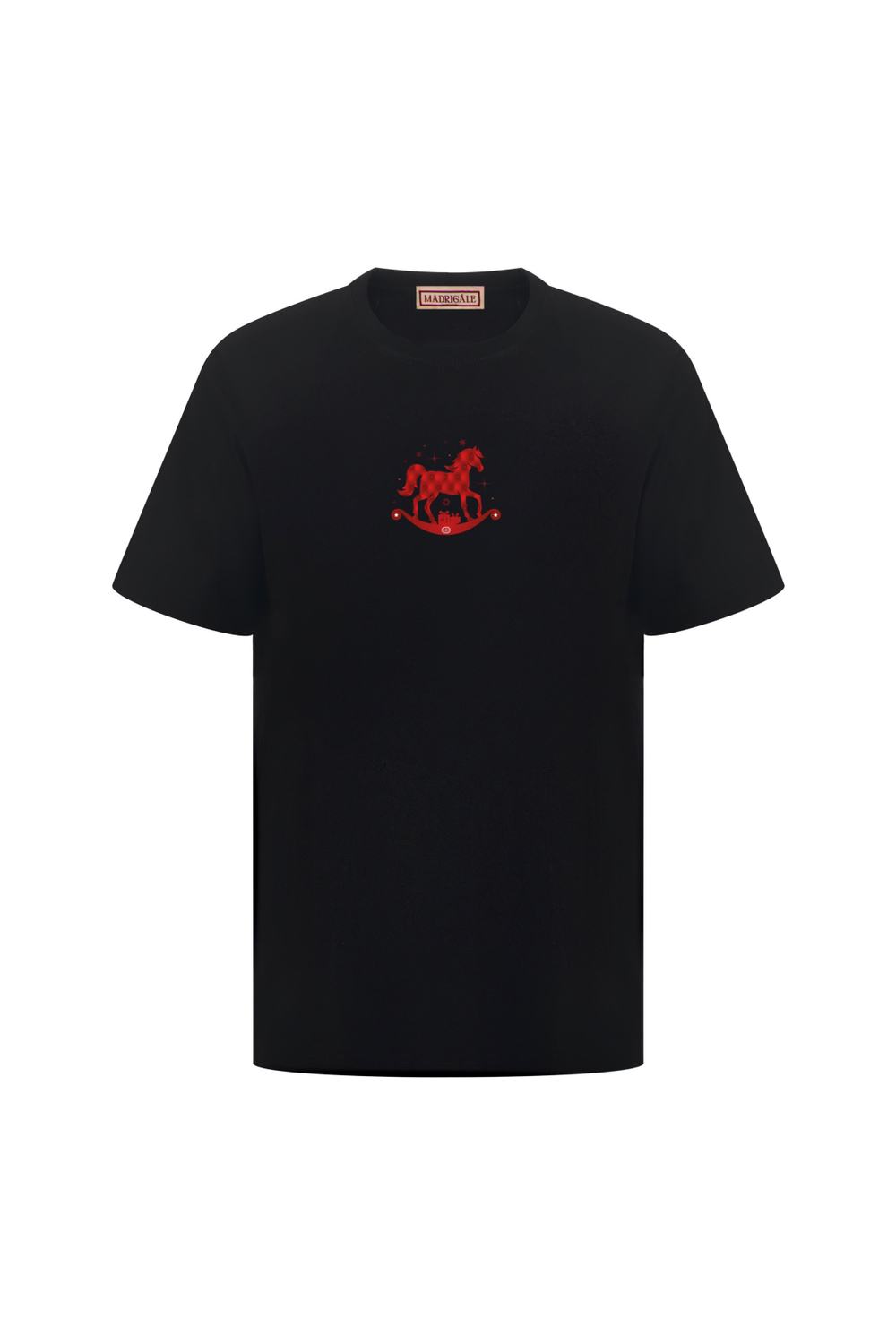 Футболка с авторским принтом «Лошадка»