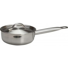 Сотейник 0,86 л с ручкой нерж.тройное дно, ИНДУКЦИЯ, LUXSTAHL