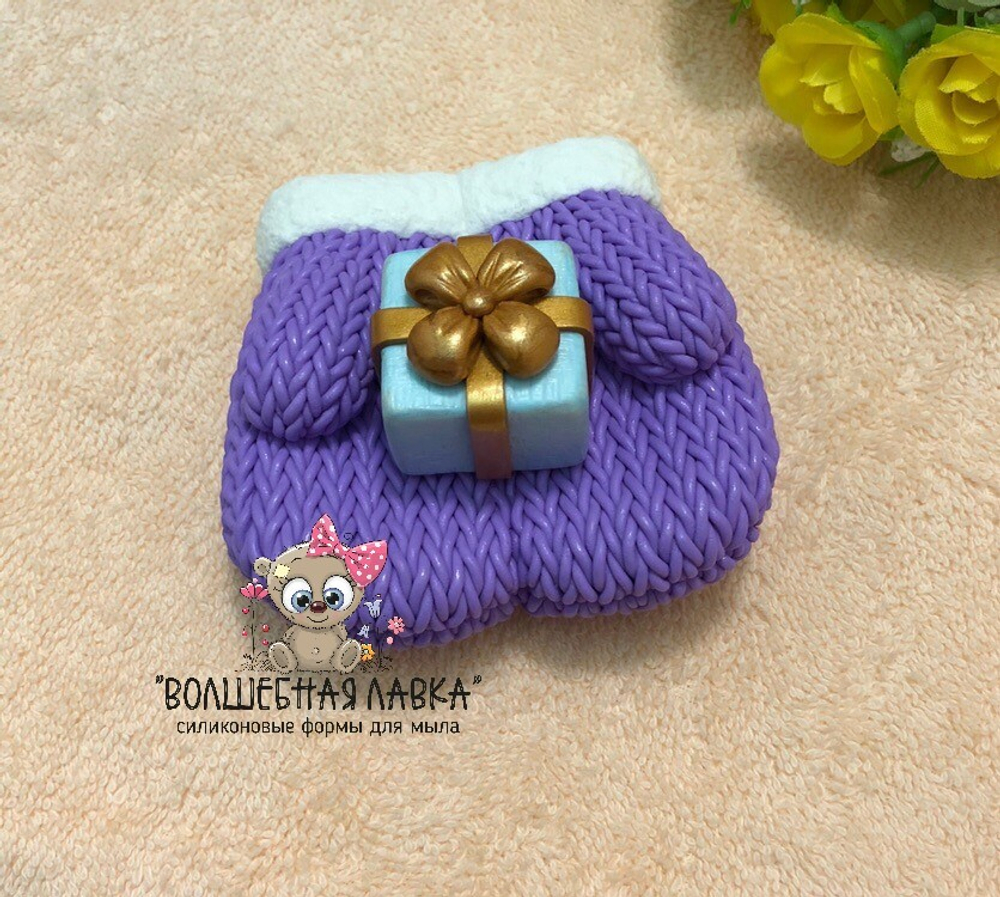 Силиконовая форма Варежки