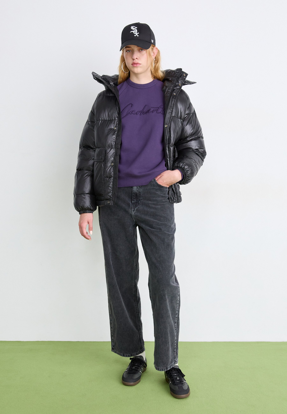 Carhartt WIP RAY - Толстовка - Фиолетовый
