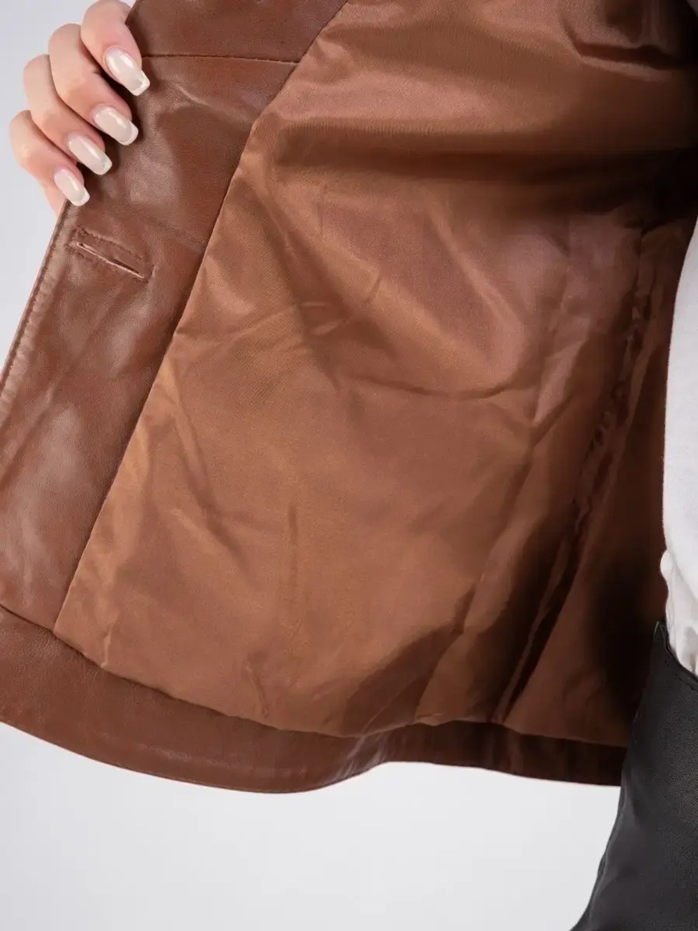 Куртка кожаная из натуральной кожи Турция