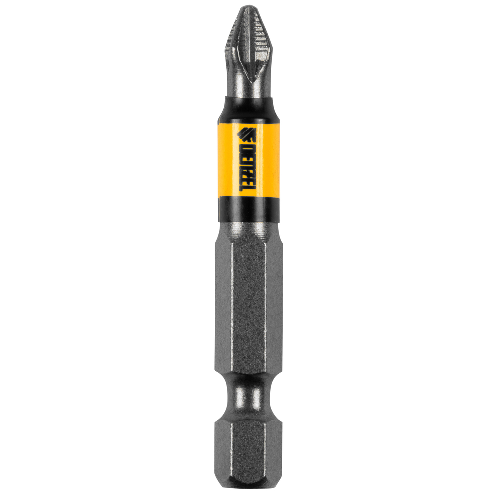 Бита PH2х50, сталь S2, цилиндр., 10 шт. Е 6,3 Denzel