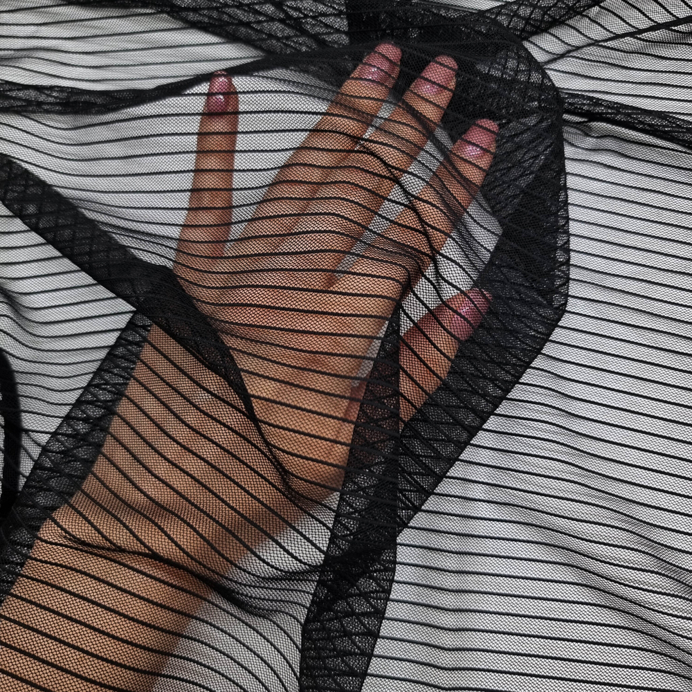 Сетка эластична ЧЕРНЫЙ ПОЛОСКА, Китай