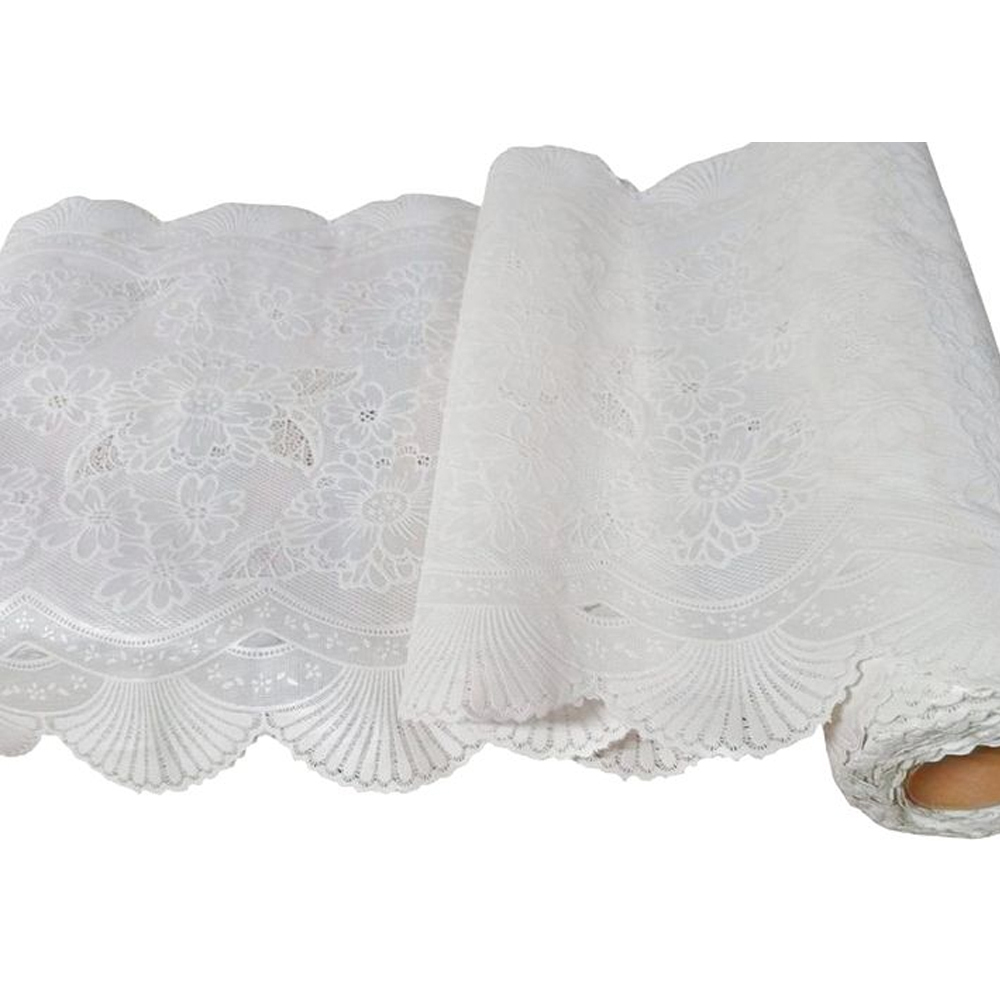 Салфетка ажурная в рулоне 50см*20м MONICA, белая, LSTJXL015B