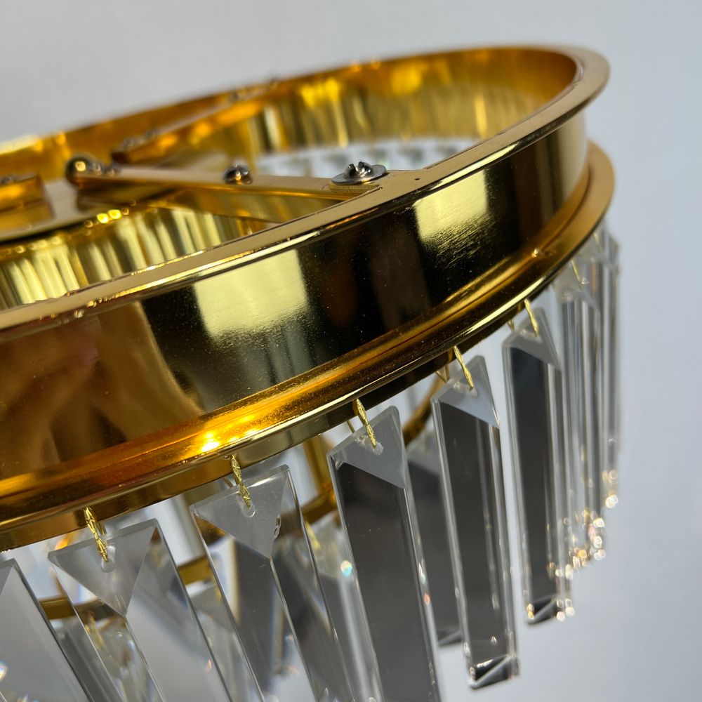 Торшер RH 1920S Odeon Clear Glass Floor Lamp GOLD