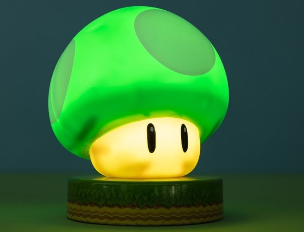 Светильник Nintendo 1Up Mushroom Icon Light